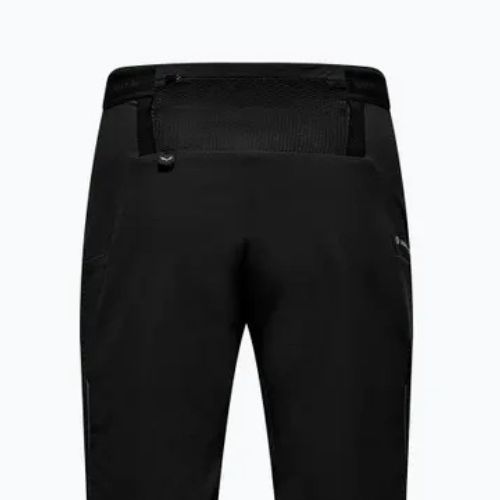 Men's softshell trousers Salewa Pedroc Stormwall Durastretch Wind black out