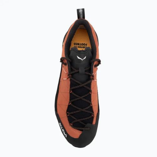 Women's approach shoes Salewa Wildfire Leather 2 GTX etruscan red/black