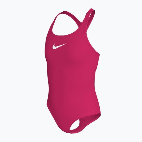Children's one-piece swimsuit Nike Essential Racerback rush pink