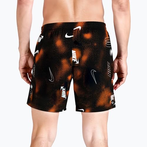Men's swim shorts Nike Multi Print 7" Volley black
