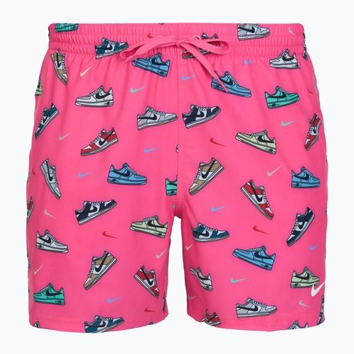 Men's swim shorts Nike Multi Print 5" Volley pinksicle