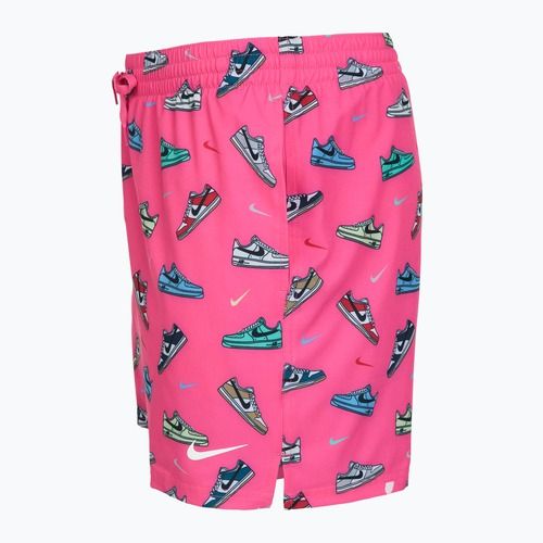 Men's swim shorts Nike Multi Print 5" Volley pinksicle