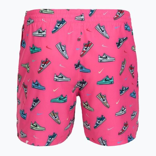 Men's swim shorts Nike Multi Print 5" Volley pinksicle