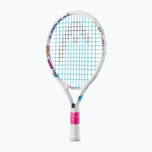Children's tennis racket HEAD Paw 17 white