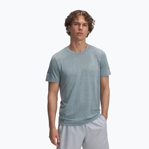 Men's running top Under Armour Seamless Stride serpentine/reflective