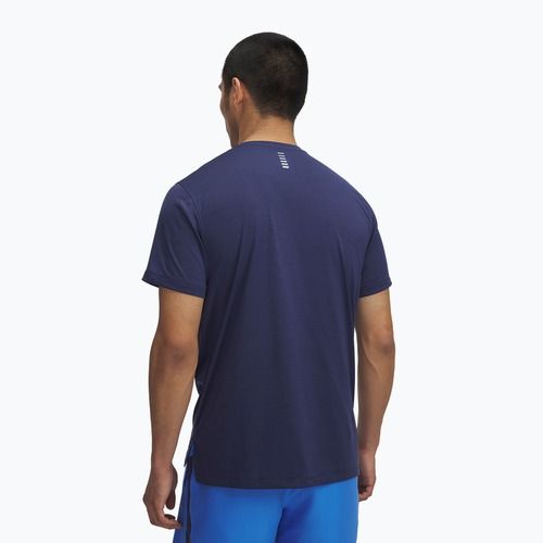 Men's running top Under Armour UA Launch washed navy/reflective
