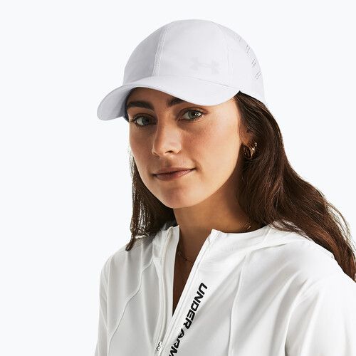 Women's baseball cap Under Armour Iso-Chill Launch white/white/reflective