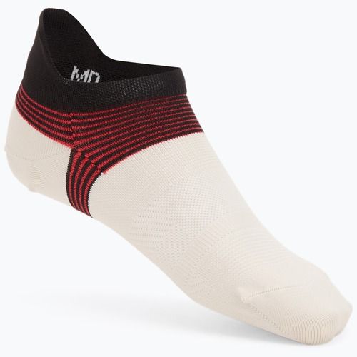 Men's socks Under Armour Dry Run Lite No Show 3 pairs stone/racer red/reflective