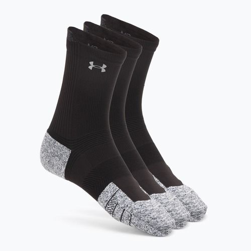Socks Under Armour Velociti Run Cushion 3 pairs black/black/reflective