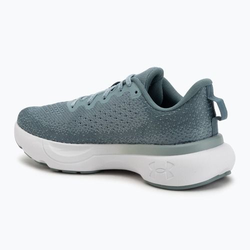 Women's running shoes Under Armour Infinite serpentine/jasper blue/serpentine