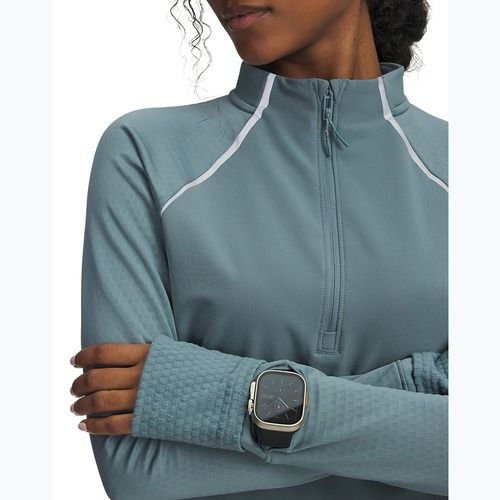 Women's running sweatshirt Under Armour Pro Half Zip jasper blue/reflective