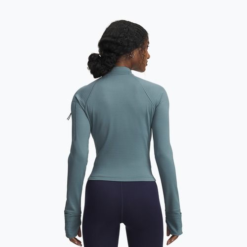 Women's running sweatshirt Under Armour Pro Half Zip jasper blue/reflective