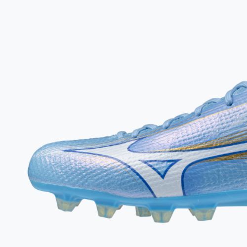 Football boots Mizuno Alfa III Elite FG celeste/white