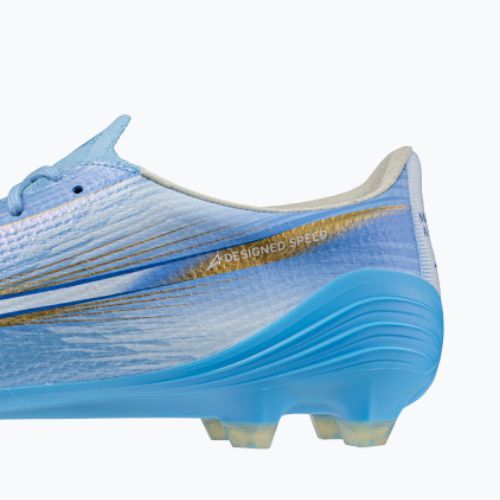Football boots Mizuno Alfa III Elite FG celeste/white