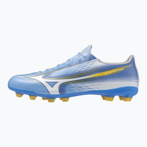 Football boots Mizuno Alfa III Select FG celeste/white