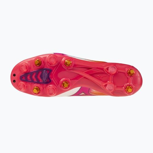 Football boots Mizuno Alpha III Japan Mix white/fuchsia purple