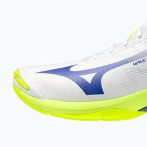 Volleyball shoes Mizuno Wave Lightning Pro white/lighting yellow/dazzling blue
