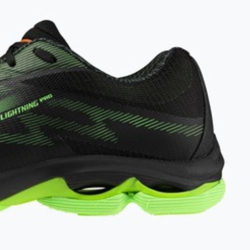 Volleyball shoes Mizuno Wave Lightning Pro black/gloving apple/mandarin orange