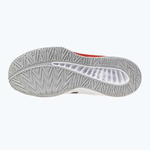 Volleyball shoes Mizuno Lightning Select Mid white/black/fiery red