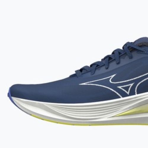 Men's running shoes Mizuno Neo Cosmo estate blue/white/lightning yellow