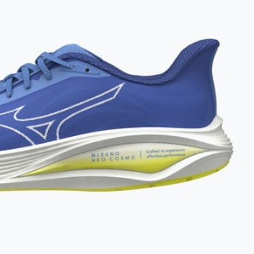Women's running shoes Mizuno Neo Cosmo dazzling blue/white/lightning yellow