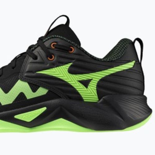 Volleyball shoes Mizuno Wave Momentum Pro black/glowing apple/mandarin orange
