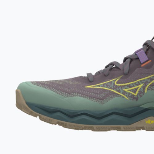 Women's running shoes Mizuno Wave Daichi 9 granite green/fortune yellow