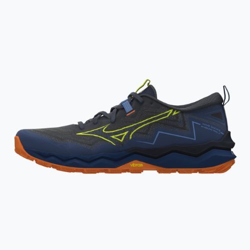 Men's running shoes Mizuno Wave Daichi 9 estate blue/lightning yellow