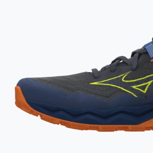 Men's running shoes Mizuno Wave Daichi 9 estate blue/lightning yellow