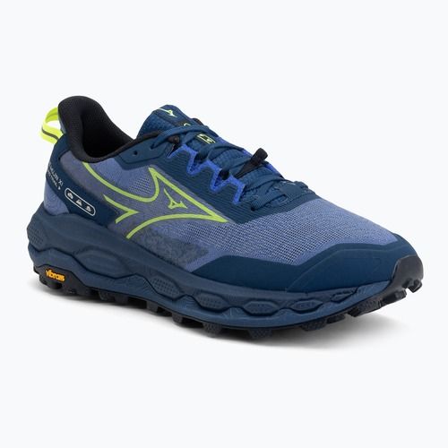 Men's running shoes Mizuno Wave Mujin 11 dazzling blue/lightning yellow