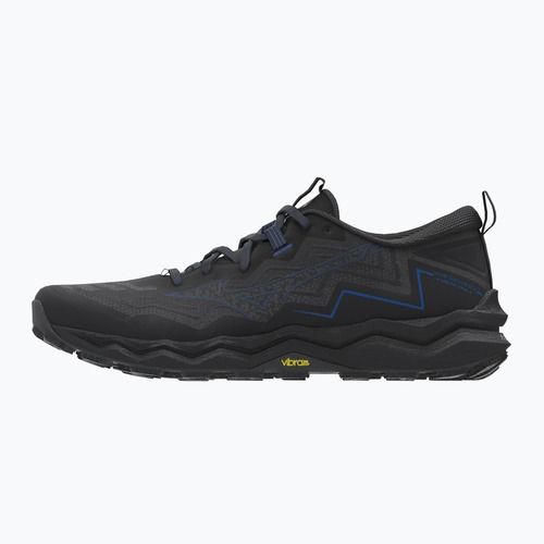 Men's running shoes Mizuno Wave Daichi 9 GTX black/dress blues/black sand