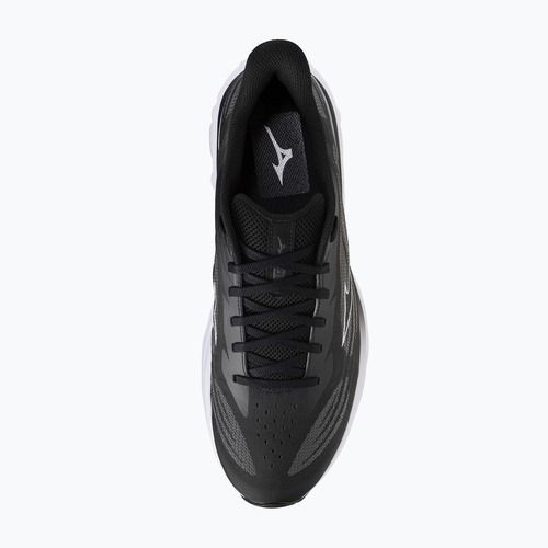 Men's running shoes Mizuno Wave Skyrise 7 black/white/iron gate