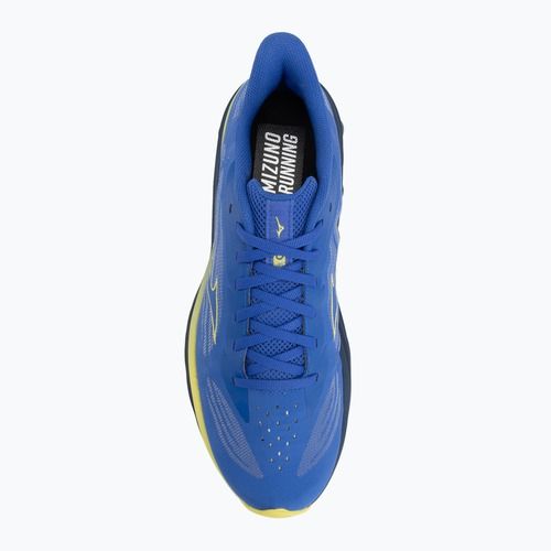 Men's running shoes Mizuno Wave Skyrise 7 dazzling blue/fortune yellow/estate blue