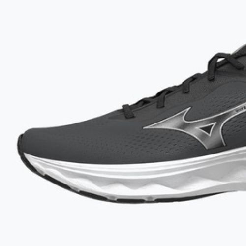 Men's running shoes Mizuno Wave Serene 2 black/silver/glowing apple