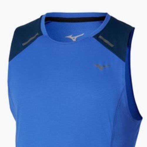 Men's running top Mizuno Active DryAeroFlow Tank Top dazzling blue