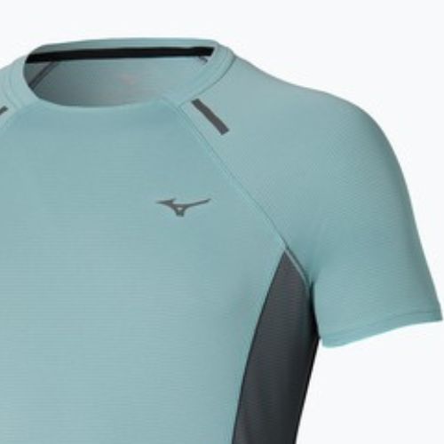 Men's running top Mizuno Active DryAeroFlow Tee aquifer