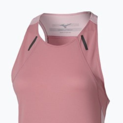 Women's running top Mizuno Active DryAeroFlow Tank Top rose elegance