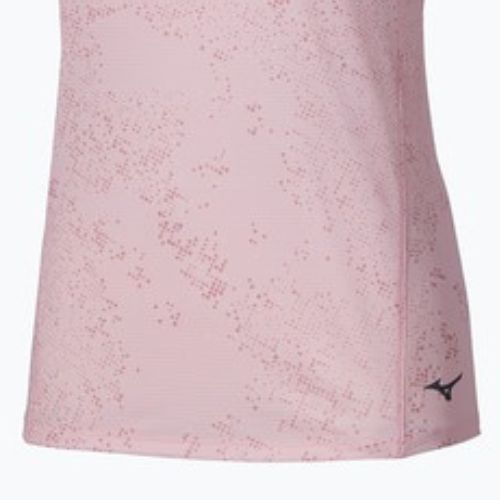 Women's running top Mizuno Active DryAeroFlow Graphic Tank Top pinkesque