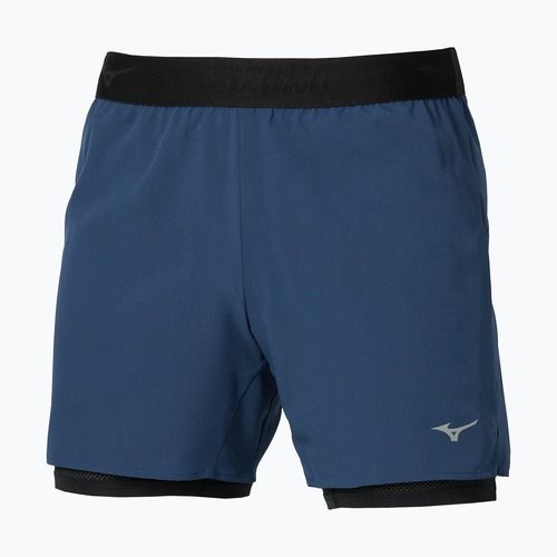 Men's running shorts Mizuno Core 5.5 Inches 2in1 estate blue