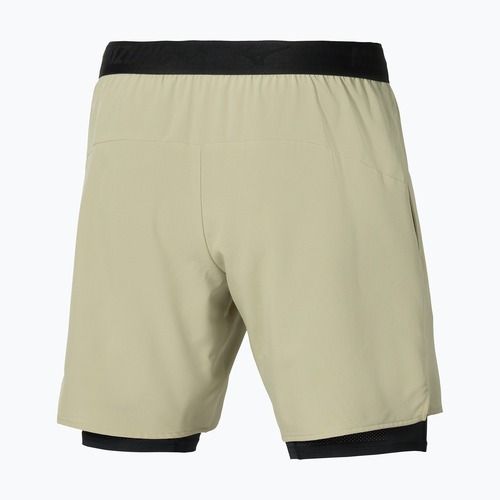 Men's running shorts Mizuno Core 7.5 Inches 2in1 elm