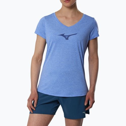 Women's running top Mizuno Core Runbird Tee ultramarine
