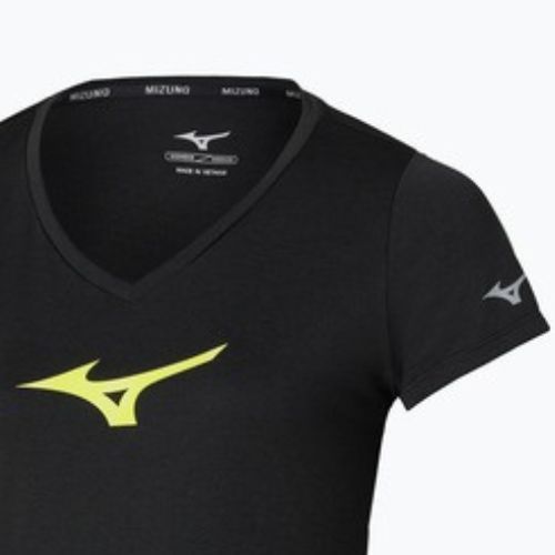 Women's running top Mizuno Core Runbird Tee black