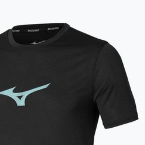 Men's running top Mizuno Core Runbird Tee black