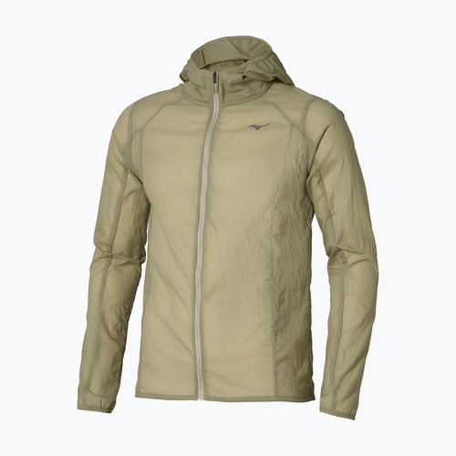 Men's running jacket Mizuno Tech Light Hooded elm