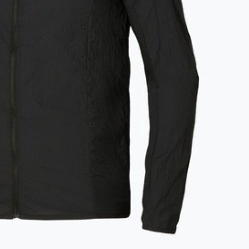 Men's running jacket Mizuno Tech Light Hooded black