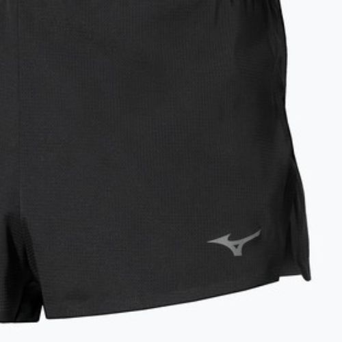 Men's running shorts Mizuno Tech Light Split 1.5 black