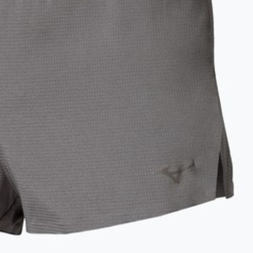 Men's running shorts Mizuno Tech Light Split 1.5 lava smoke