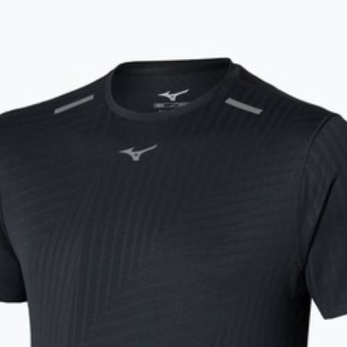 Men's running top Mizuno Tech Light Tee black