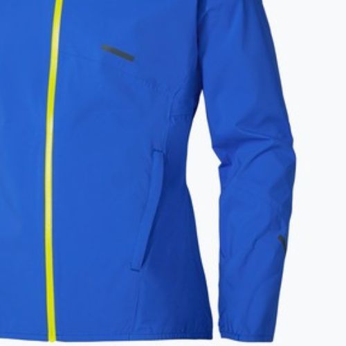 Men's running jacket Mizuno Trail Waterproof 20K Hooded dazzling blue