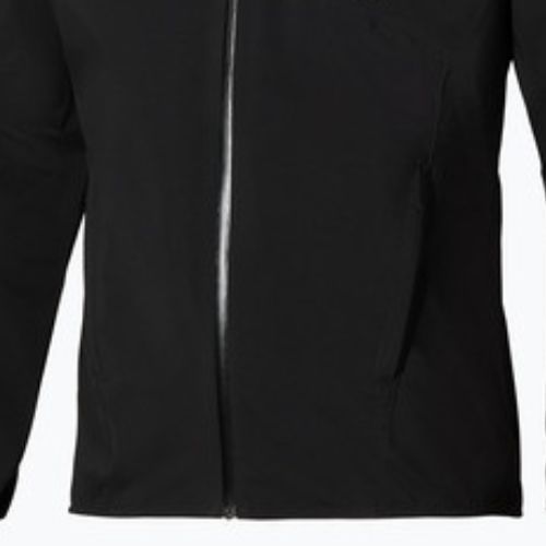 Men's running jacket Mizuno Trail Waterproof 20K Hooded black